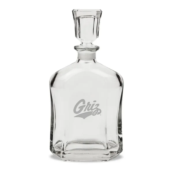 33f4da96-581d-43fe-9a83-92beae0ba4d6.jpg Jardine - Montana Grizzlies 23.75oz. Crystal Decanter - Multicolor