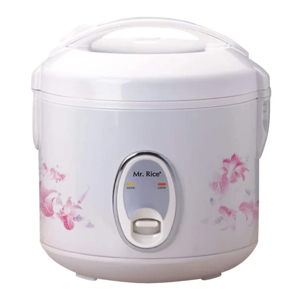 3421347_sd.jpg Mr. Rice SC-1201P By SPT 6-Cup Rice Cooker – White