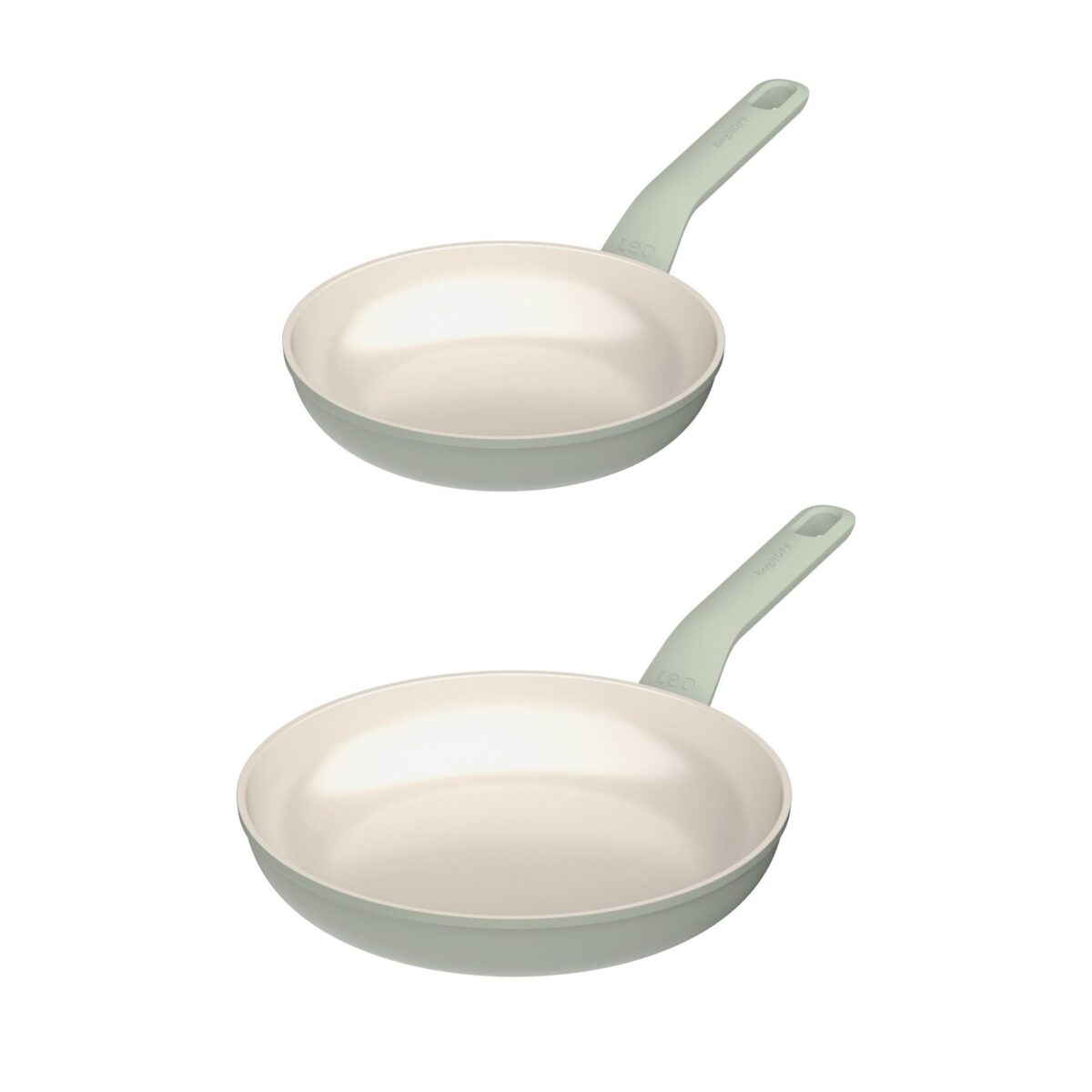 34b39e06-a0c4-4ed3-bf55-b4f6992398a4.jpg BergHOFF - Leo Balance 2pc Nonstick Aluminum Fry Pan Set - Sage