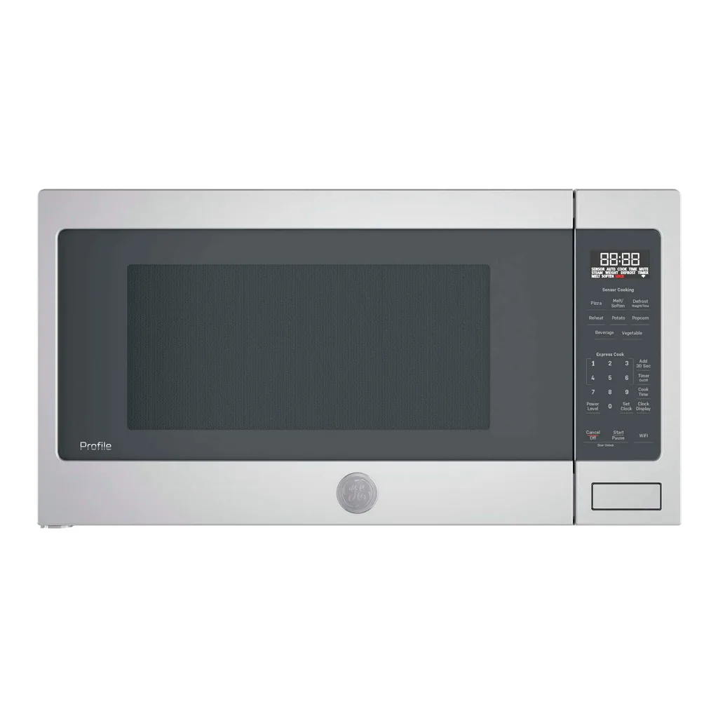 34c78ba2-f1e5-497b-9090-dfc226fd5712.jpg GE Profile - 2.2 Cu. Ft. Countertop Microwave with Sensor Cooking and Scan to Cook Technology - Stainless Steel
