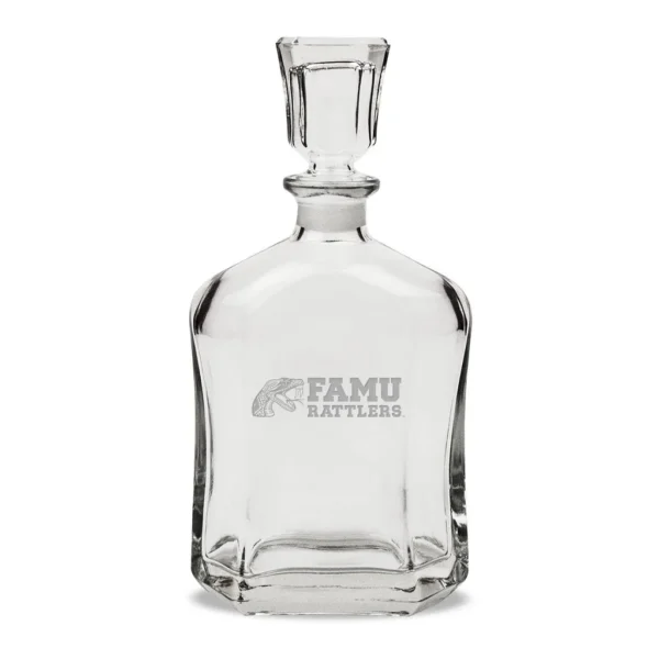 37c7d8d1-d2bf-4a5e-aa3c-6c8fae6da58c.jpg Jardine - Florida A&M Rattlers 23.75oz. Crystal Decanter - Multicolor