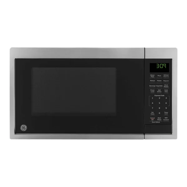382ae48b-9fe7-4263-9af3-e76567dab48b.jpg GE - 0.9 Cu. Ft. Countertop Microwave with Scan-to-Cook Technology - Stainless Steel
