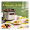 392f9fee-69b3-4141-bd8b-e9779d9f02dd.jpg Fullwill YLD80-120P 8Qt Electric Pressure Cooker, 12-in-1 Multi-Cooker, Stainless Steel, Slow Cook, Rice, Steam, Yogurt, Saut – Silver