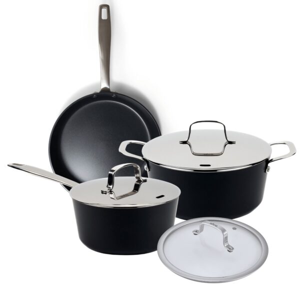 3977a1c4-33f9-4d92-a2e7-5e24a0444f72.jpg Alva - Maestro 6-Piece Nonstick Cookware Set - Black