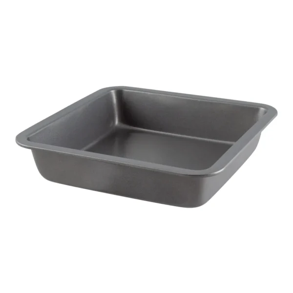 3c4ec90b-9a62-4364-b7cc-98af91d817bd.jpg Range Kleen - B11SC Nonstick Square Cake Pan, 8 Inch - Alluring grey color