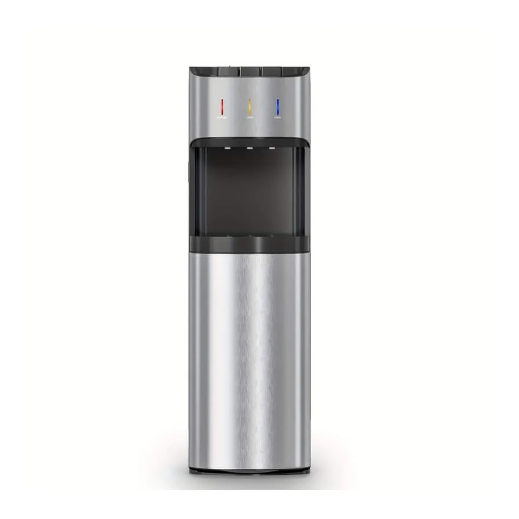 3dd970c1-1c3d-41ef-8d4f-18d72de9ec37.jpg Manastin - Bottom‐Loading Water Dispenser, Three Temperature (cold/hot/warm) with Child Lock, for 3‐gallon or 5‐gallon Water Jugs - Silver