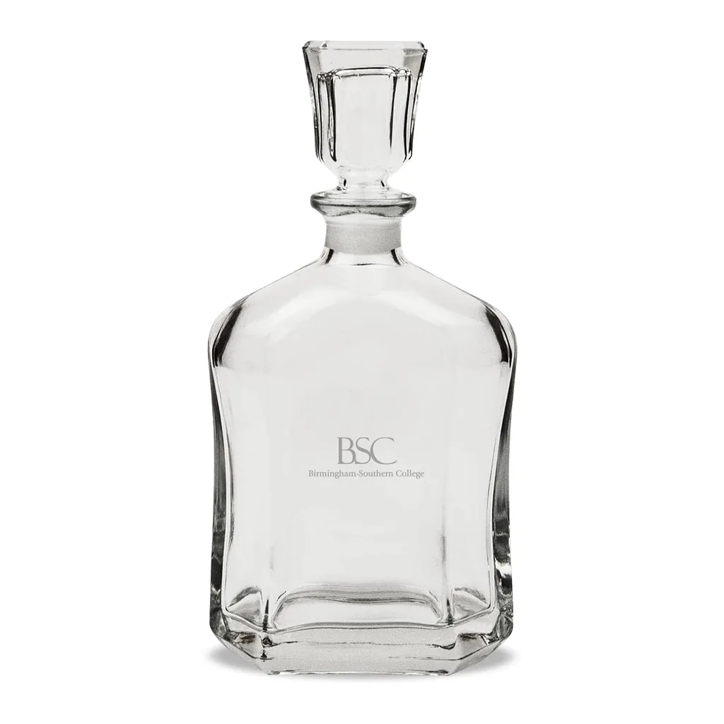 3e43e06e-3584-4a77-8915-0516ede3bcd8.jpg Jardine - Birmingham-Southern Panthers 23.75oz. Crystal Whisky Decanter - Multicolor