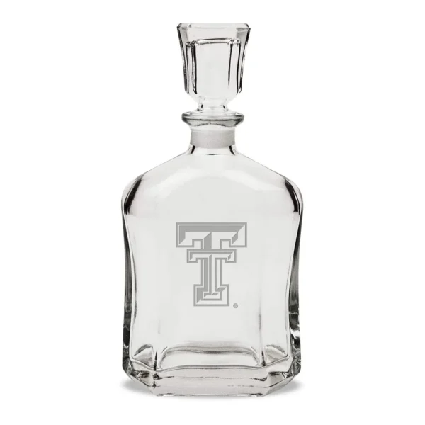 3ef4b65d-abe1-4e74-8cb0-dca8b8abca72.jpg Jardine - Texas Tech Red Raiders 23.75oz. Crystal Decanter - Multicolor