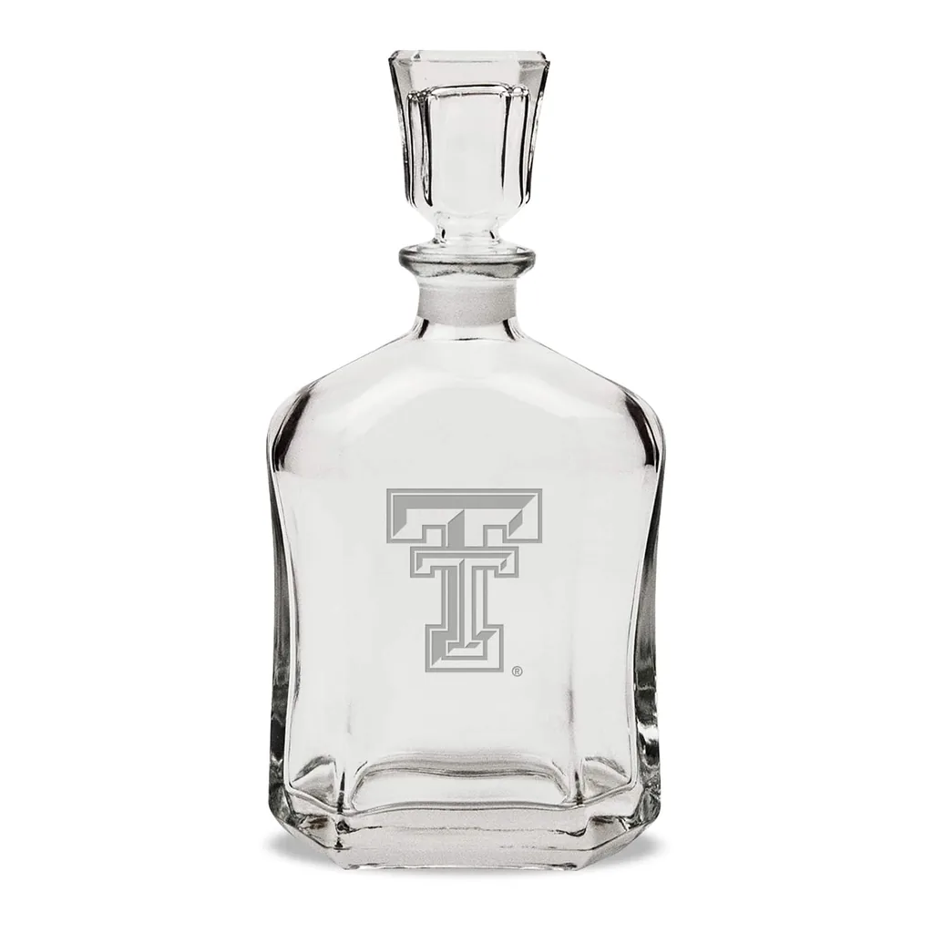 3ef4b65d-abe1-4e74-8cb0-dca8b8abca72.jpg Jardine - Texas Tech Red Raiders 23.75oz. Crystal Decanter - Multicolor