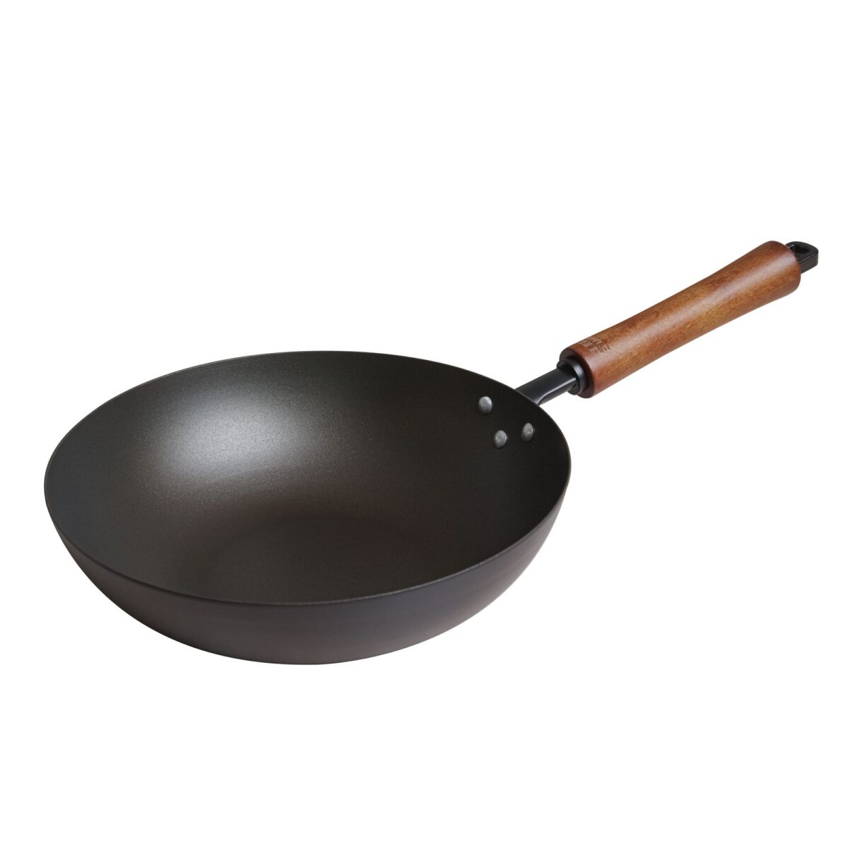 3f9a6150-1bbd-473e-94ea-2412f6af1568.jpg Escali - Joyce Chen Classic Series 9.5-Inch Carbon Steel Preseasoned Stir Fry Pan - Black