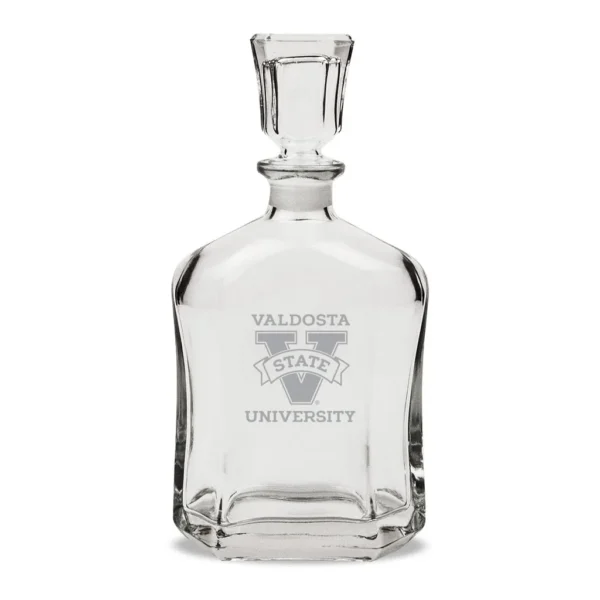 412016f9-12a3-4eee-bfdf-fcebf66ca04f.jpg Jardine - Valdosta State Blazers 23.75oz. Crystal Whiskey Decanter - Multicolor