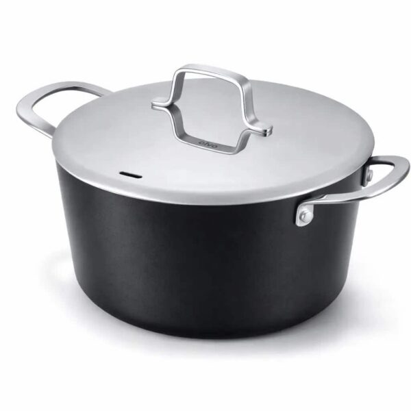 413d50b9-0517-465f-8f55-b3cefbd341fa.jpg Alva - Maestro 4.5-Quart Ceramic Coated Nonstick Stock Pot & Ceramic Nonstick Saucepan, with Lid, Induction Ready - Black