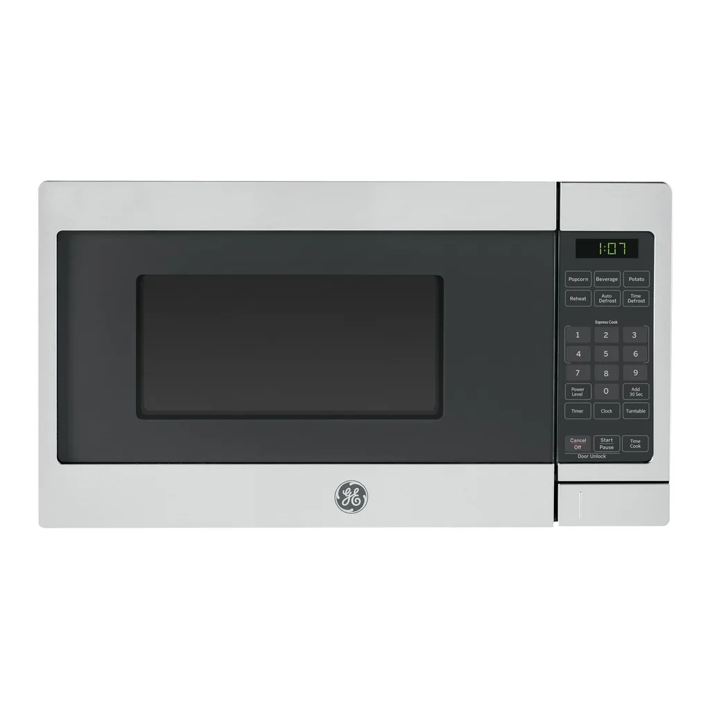 4188e785-995e-4528-aa32-7456e1cd2968.jpg GE - 0.7 Cu. Ft. Countertop Microwave with Convenience Cooking Controls - Stainless Steel