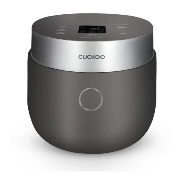 42972f33-490c-40aa-b51f-886dcbc5eb60.jpg Cuckoo Micom 8-Cup Uncooked/16-Cup Cooked Induction Rice Cooker, 12 Menus, Steam Plate, Voice Guide, White (CR-HA0810FG) – Gray