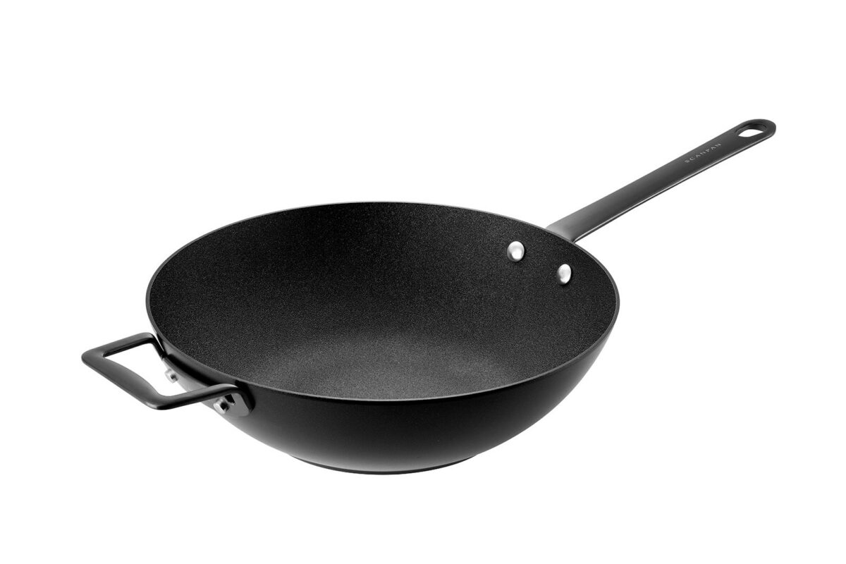 42ba01f3-ab61-46cb-b575-1b3cb3142c52.jpg Scanpan - Edition Nonstick Wok, 12-Inch - Black
