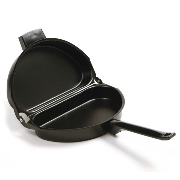 432fd23a-0268-470e-9ef6-2db3cee4ccc3.jpg Norpro - 9.25-Inch Nonstick Omelette Pan - Black