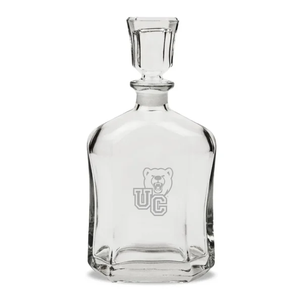 434088b7-974a-400b-9aa7-70a411aaba9b.jpg Jardine - Ursinus Bears 23.75oz. Crystal Whisky Decanter - Multicolor