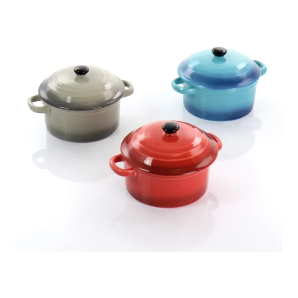 43a775c8-36ac-4dad-8093-7072fd729a3c.jpg Crockpot - Crock Pot Pembury 3 Piece 9.6 Ounce Stoneware Casserole Dish Set - Assorted