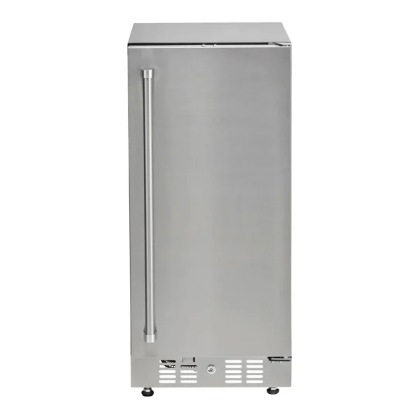 44d04f0f-3a3b-4e3b-8c8c-b248d5af501c.jpg Coyote - Outdoor Living 15" 3 Cu. Ft. Built-in Compact Refrigerator with Reversible Hinge - Stainless Steel