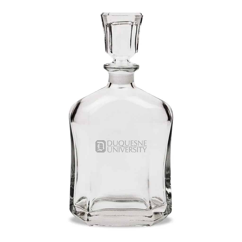 44f3d7f0-f93d-47a3-ae51-87b4789de9f6.jpg Jardine - Duquesne Dukes 23.75oz. Crystal Whisky Decanter - Multicolor