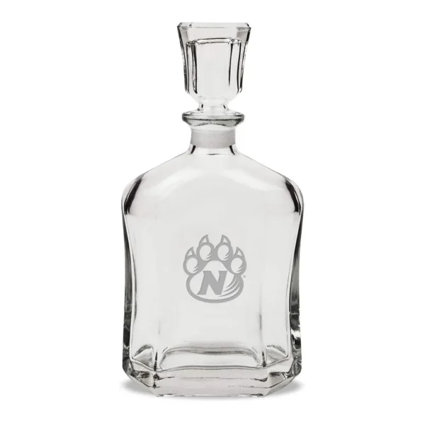 459539cc-f101-49e1-9771-0e3063f54866.jpg Jardine - Northwest Missouri State Bearcats 23.75oz. Crystal Whisky Decanter - Multicolor