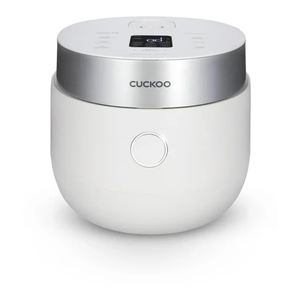 47da01a3-b7cc-4a00-a6d5-33ecb89b4758.jpg Cuckoo Micom 8-Cup Uncooked/16-Cup Cooked Induction Rice Cooker, 12 Menus, Steam Plate, Voice Guide, (CR-HA0810FW) – White