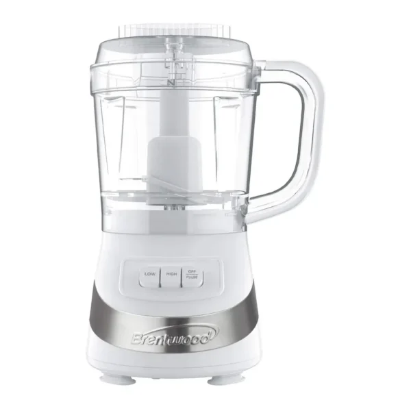 4ae9a4e8-9c44-4587-b2d5-818a4ffb9eb6.jpg Brentwood 310115509M FP-549W 3-Cup Food Processor – White