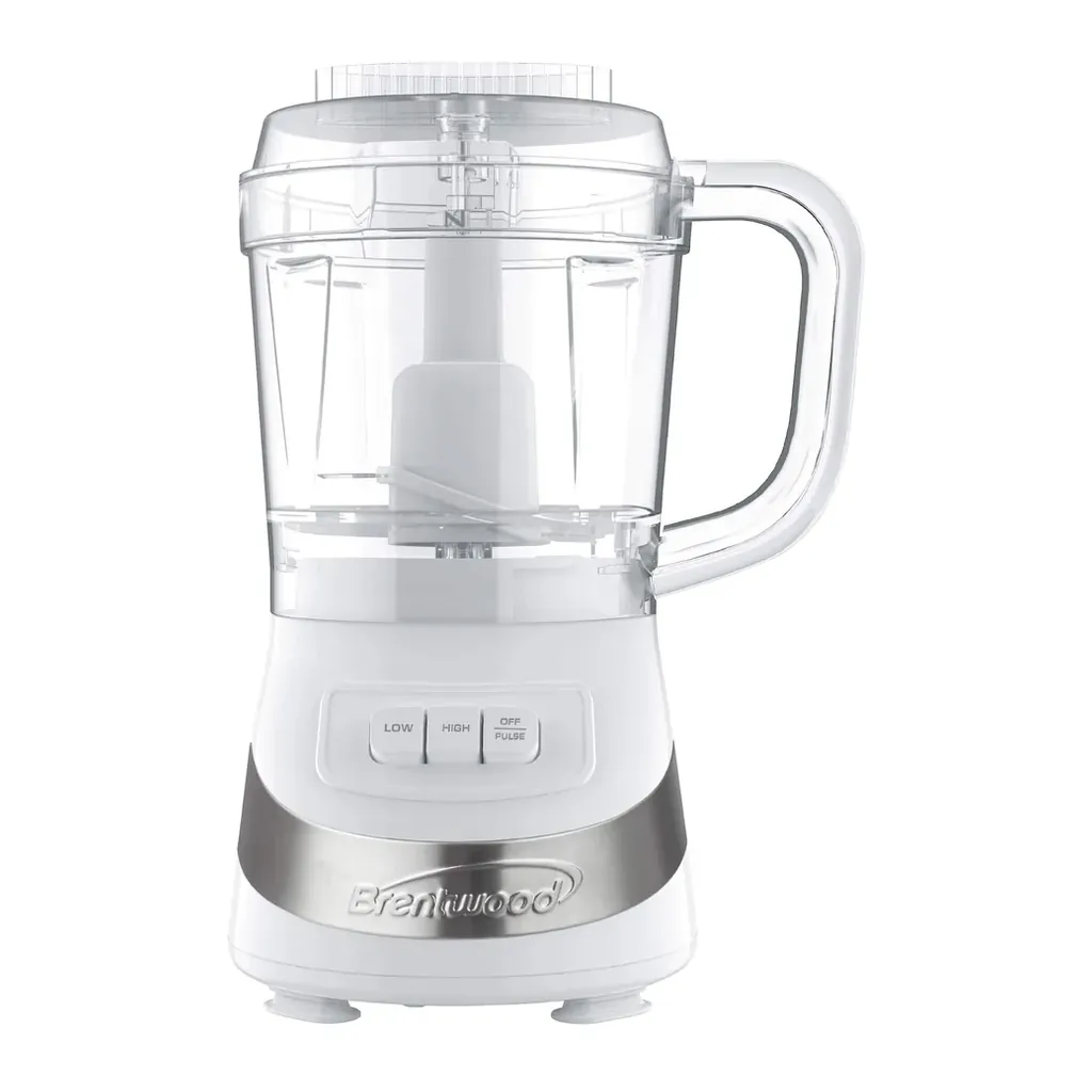 4ae9a4e8-9c44-4587-b2d5-818a4ffb9eb6.jpg Brentwood 310115509M FP-549W 3-Cup Food Processor – White