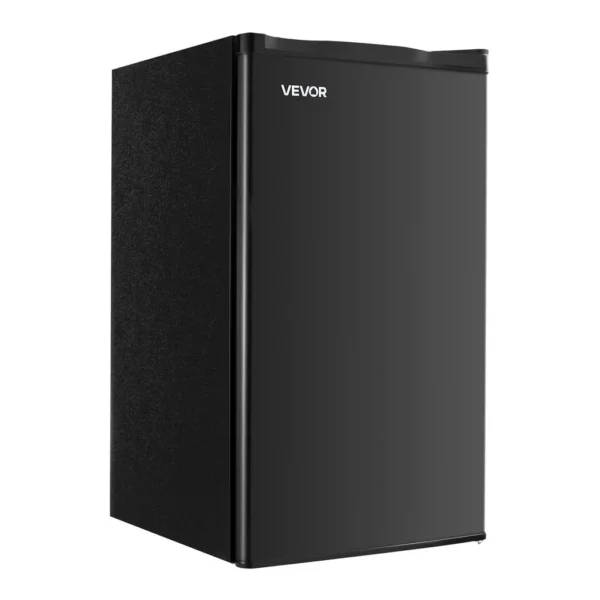 4b55e254-28ac-4124-bf93-e31255659362.jpg VEVOR - Mini Fridge, 3.2 Cu.Ft, Single Door Compact Refrigerator, Adjustable Temperature, Glass Shelf - Black
