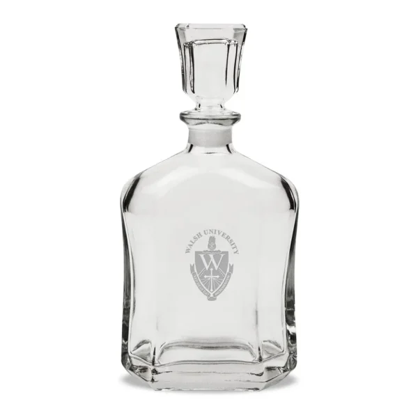 4b5bb930-8818-41e5-a505-1261d1eaa8f3.jpg Jardine - Walsh Cavaliers 23.75oz. Crystal Whisky Decanter - Multicolor