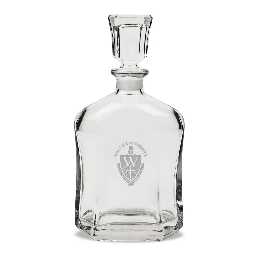 4b5bb930-8818-41e5-a505-1261d1eaa8f3.jpg Jardine - Walsh Cavaliers 23.75oz. Crystal Whisky Decanter - Multicolor