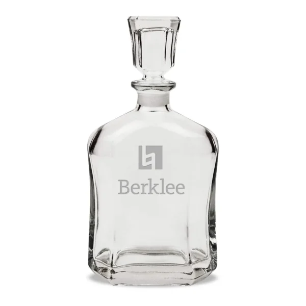 4bb725ce-b543-4758-81c0-52aced8abe95.jpg Jardine - Berklee College of Music 23.75oz. Crystal Whisky Decanter - Multicolor