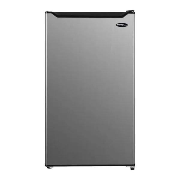 4c51a8a3-478b-4959-8344-fbdbc171075d.jpg Danby - DAR032B2SLM 3.2 Cu. Ft. Stainless Compact Refrigerator - Stainless Steel