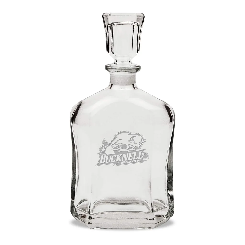 4d54b437-de52-49c2-bef1-7e132ad36766.jpg Jardine - Bucknell Bison 23.75oz. Crystal Whisky Decanter - Multicolor