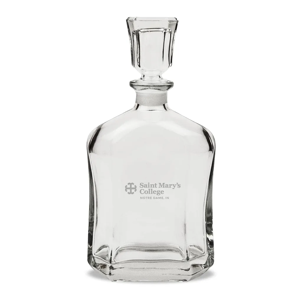 4dd6eaeb-3dae-4c75-ba3e-7e4710d7c4a2.jpg Jardine - Saint Mary's Belles 23.75oz. Crystal Whisky Decanter - Multicolor