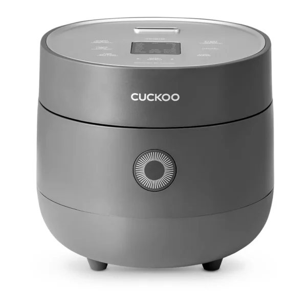 4ff26d32-e0d9-4ef5-b4f9-0227f763e05a.jpg Cuckoo CR-0675FG Rice Cooker 12 Cups Cooked Warmer with Nonstick Pot 13 Menu Options and Micom Fuzzy Logic Tech – Gray
