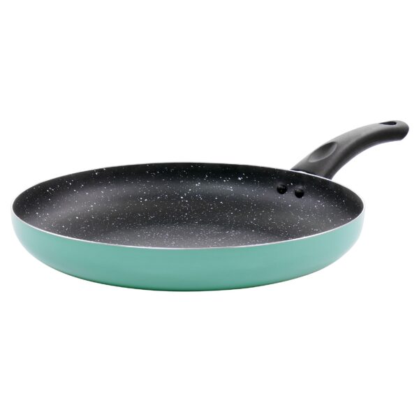 50249468-6fa6-464c-830e-ff9e78b6513f.jpg Oster - Luneta 11.5 Inch Aluminum Nonstick Frying Pan - Teal