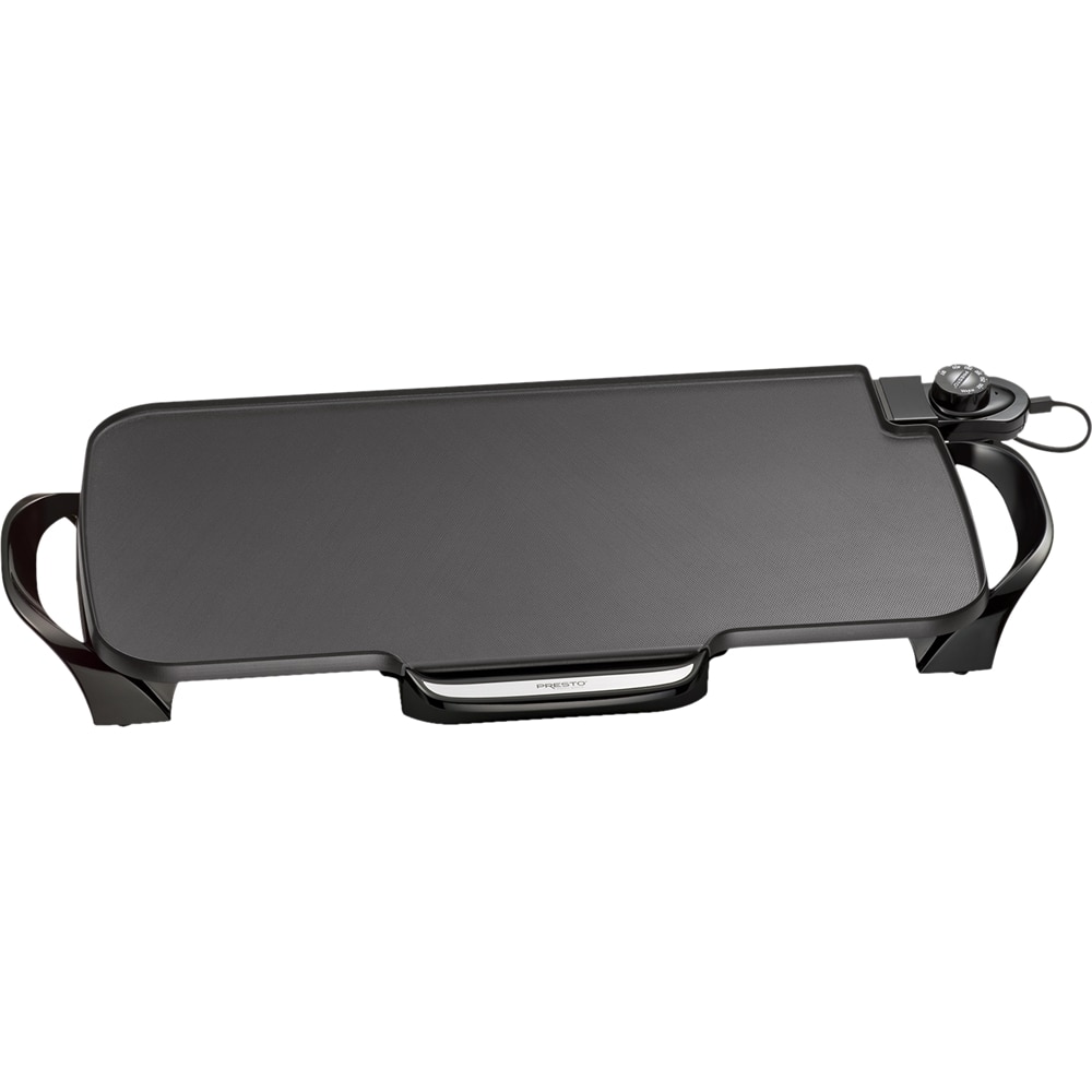5049614ld.jpg Presto - 22" Electric Griddle with removable handles - Black