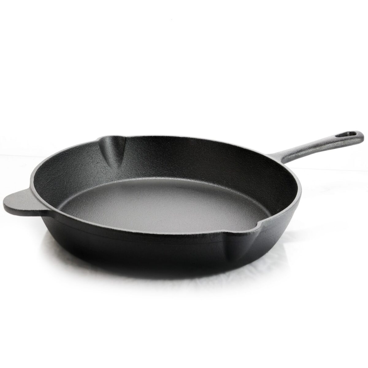 509f4307-475e-4725-919f-9beb157f616a.jpg Gibson - General Store Addlestone 12 in. Preseasoned Round Cast Iron Frying Pan - Black