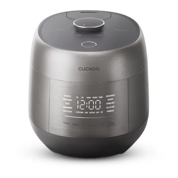 52111f50-f9a3-4a7c-a924-6e5f96a11c53.jpg Cuckoo CRP-PHTR0609FS 6 Cup Rice Cooker with Induction Heating Twin Pressure & Silent Pressure System – Heritage Gray