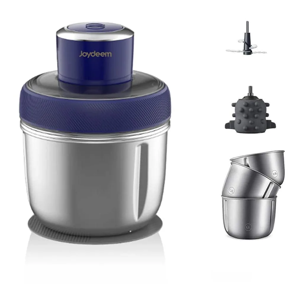 5214889e-d7fc-440f-9dd4-b9973c9505a0.jpg JOYDEEM JD-376B Electric Food Processor,Meat Grinder with Garlic Peeler – Blue