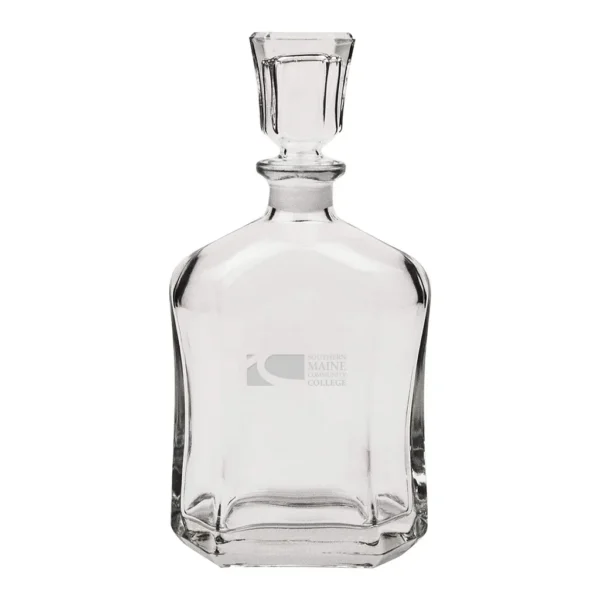 56c5eabd-b57c-44fc-a31f-a34f864fd82e.jpg Jardine - SMCC SeaWolves 23.75oz. Crystal Whisky Decanter - Multicolor