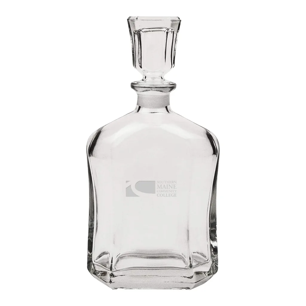 56c5eabd-b57c-44fc-a31f-a34f864fd82e.jpg Jardine - SMCC SeaWolves 23.75oz. Crystal Whisky Decanter - Multicolor