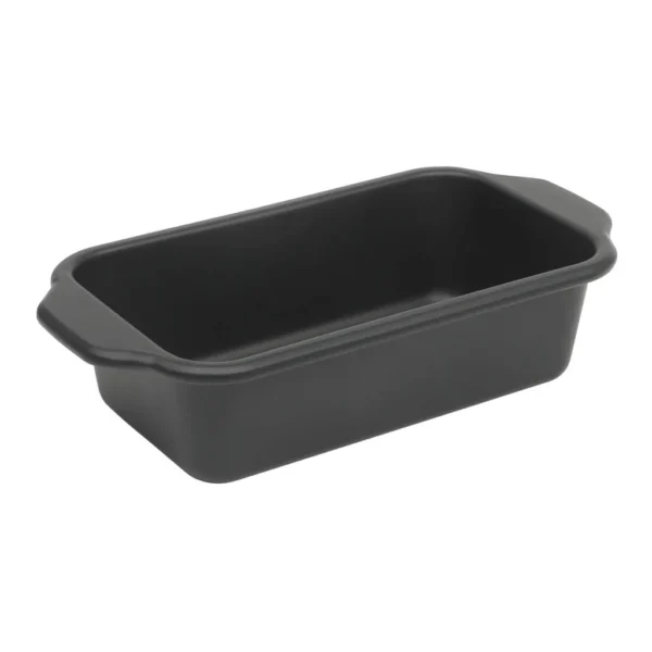 578849a4-d85d-42ba-94b5-bd0f8fef0d6e.jpg Oster - Teston Platinum Collection 9 Inch Nonstick Carbon Steel Loaf Pan - Matte Black