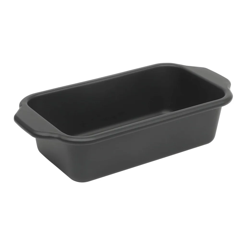 578849a4-d85d-42ba-94b5-bd0f8fef0d6e.jpg Oster - Teston Platinum Collection 9 Inch Nonstick Carbon Steel Loaf Pan - Matte Black