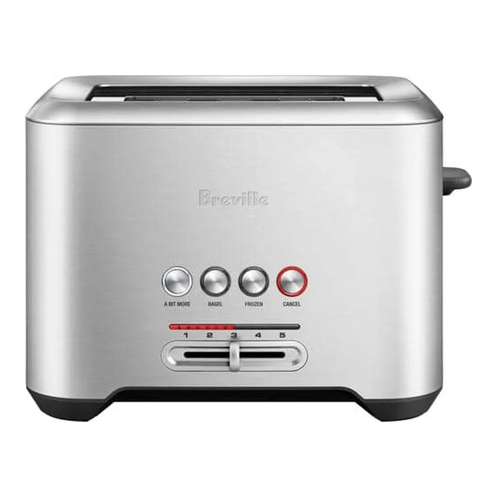 5839625_sa.jpg Breville - the Bit More 2-Slice Extra-Wide and Deep Slot Toaster - Stainless Steel