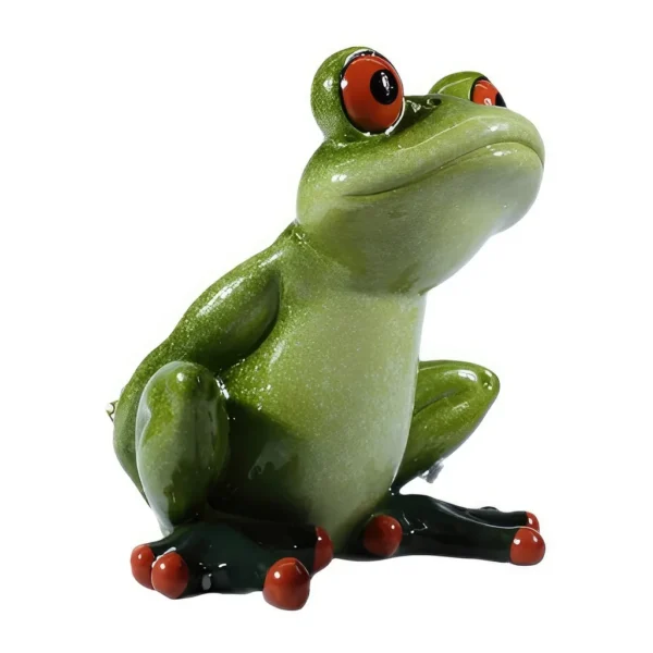 590e8f05-5f58-4820-80a7-c16b94e0992a.jpg FC Design - 6"H Frog Figurine Wine Rack Bottle Rest Holder Dining Room Figurine - Multicolor