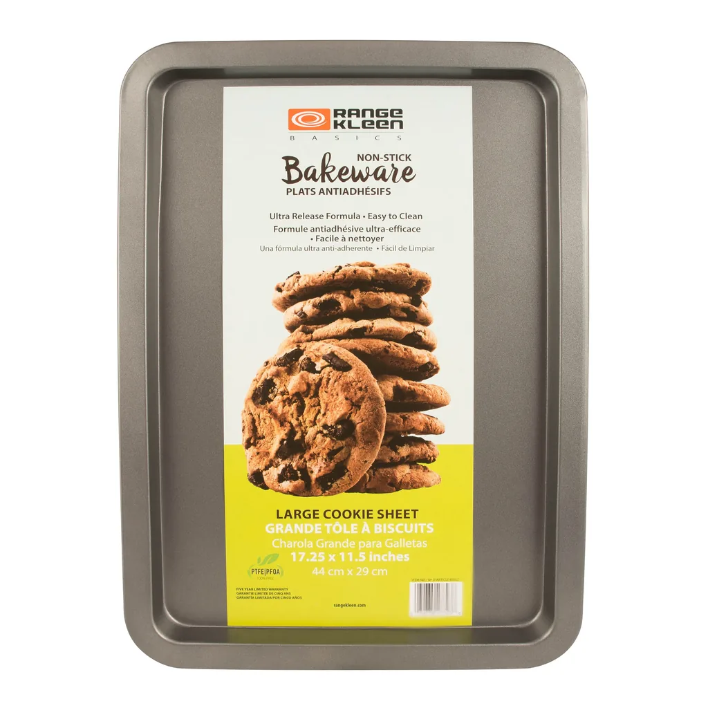5949f97e-03eb-4b0e-b9c1-0fe9866e86d7.jpg Range Kleen - B03LC Nonstick Large Cookie Sheet, 19 x 13.25 Inch - Alluring grey color