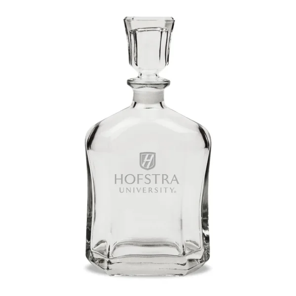 59a7956d-f2d7-440b-88b4-32cc1a1199dd.jpg Jardine - Hofstra University Pride 23.75oz. Crystal Whisky Decanter - Multicolor