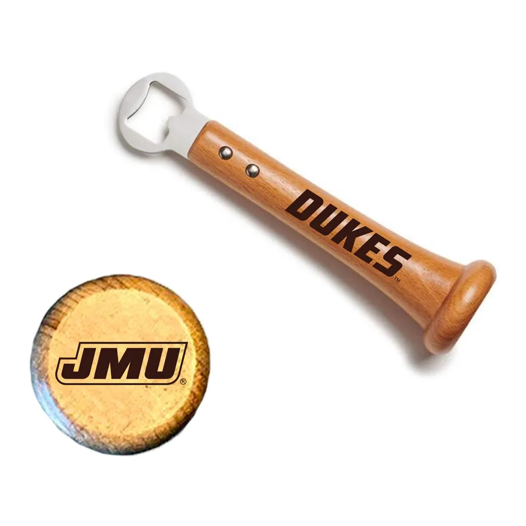 5ae1ca30-15c7-44aa-81db-b5535450388a.jpg Baseball BBQ - James Madison Dukes Pickoff Bottle Opener - Multicolor